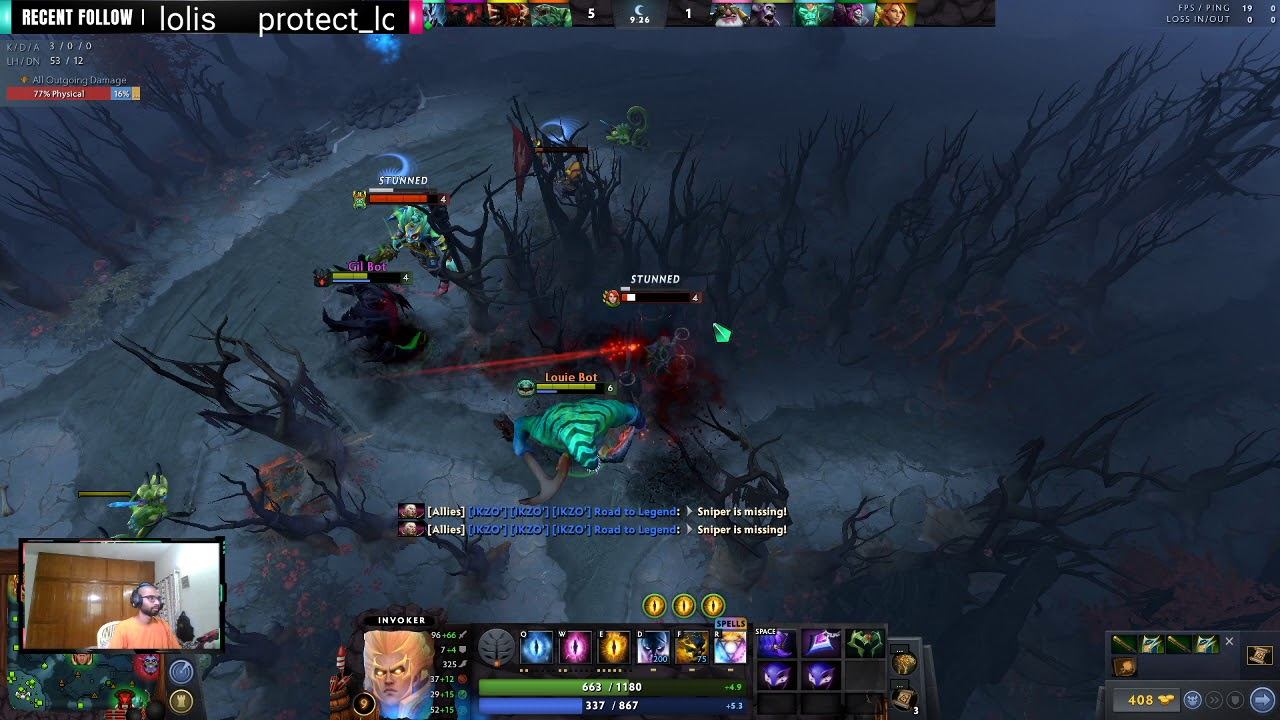 Dota Bots Match Test смотреть онлайн