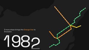 Evolution of the Montréal Metro (1966 - 2024)