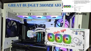 Thermalright Frozen prism 360 unboxing, installation and testing.