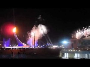 Олимпийский огонь зажгли в Сочи! Открытие Олимпиады!