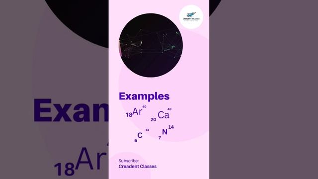 Isobars #chemistry  #atomicstructure @creadentclasses
