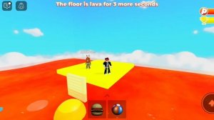 игра пол это лава и + паркур...