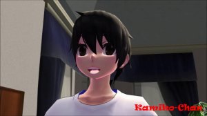 [MMD yandere simulator]Yandere Dev and the spider