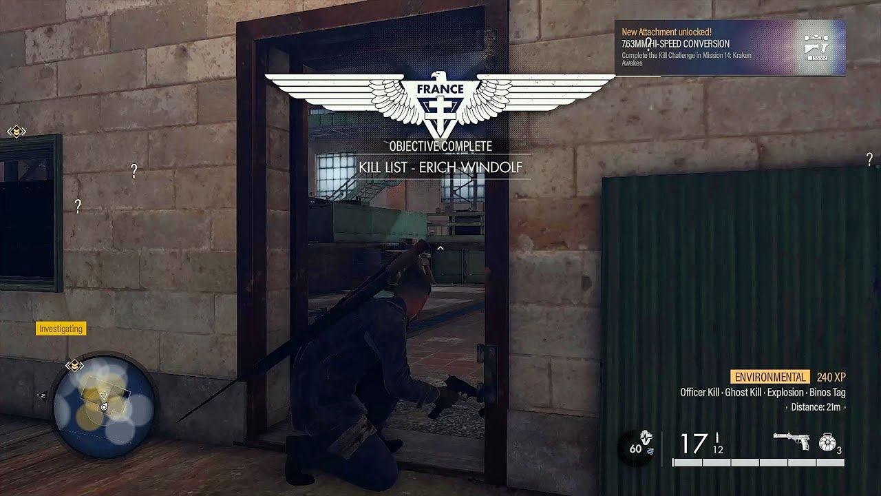 Sniper Elite 5 :Kraken Awakes Kill Challenge Un-Locks HI-Speed Conversion! смотреть онлайн