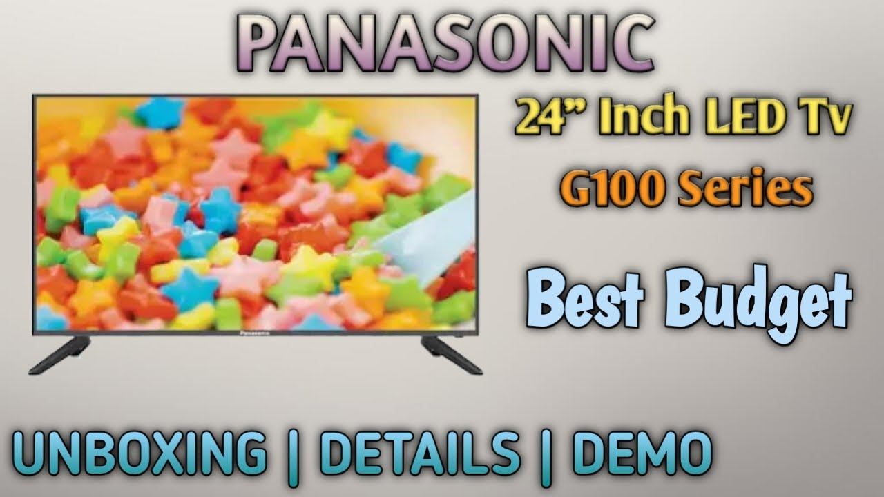 Panasonic 24" inch LED G100 Series Unboxing & Full Details @Mehrotra Electronics