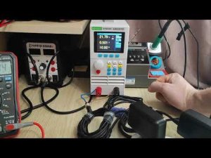 Зарядное устройство-диагностика электронной нагрузкой