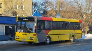 Автобус Mercedes-Benz O405 (Н 475 ХН 22). Покатушки по Барнаулу/ Ride on the Mercedes-Benz O405 bus