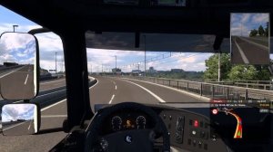 Euro Truck Simulator 2.На камазе по европе. Видео 3