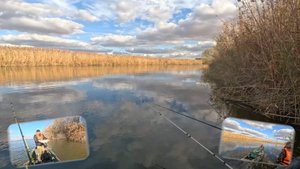 Осенняя рыбалка на бударке в Маково