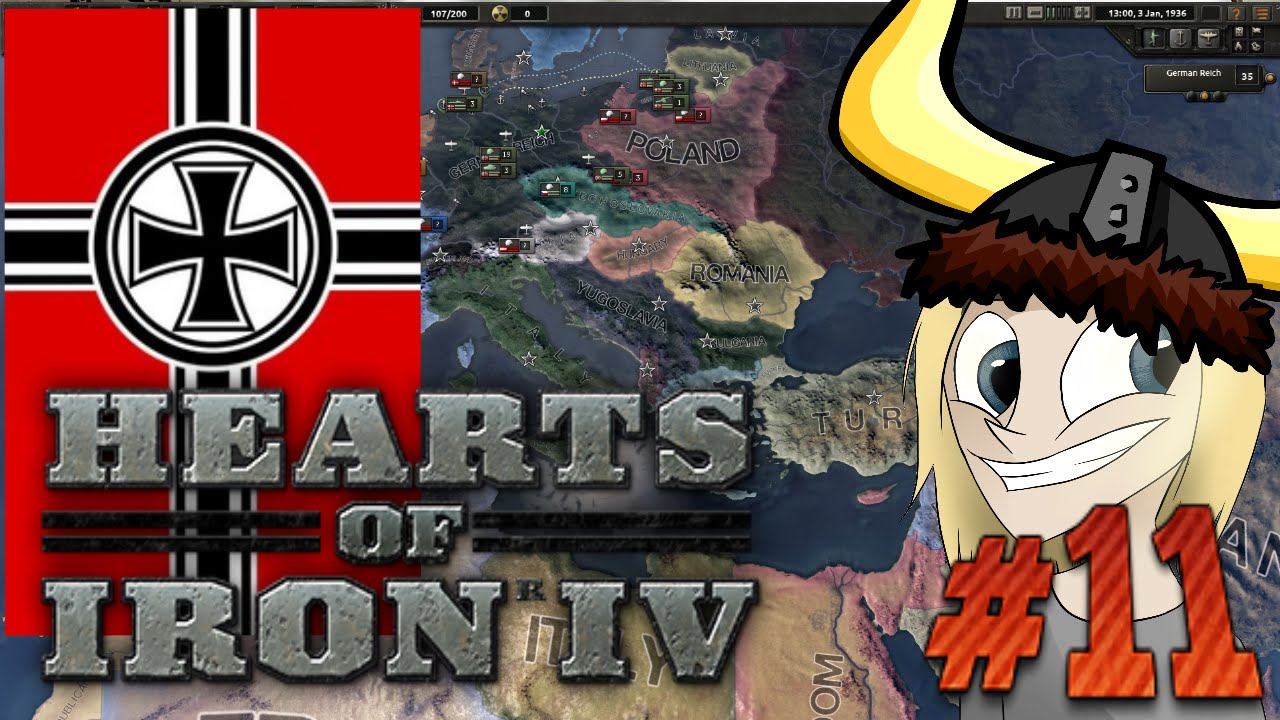 Hearts of Iron 4 - Härskare Över Europa - Tyskland - #11 [Svenska] смотреть онлайн