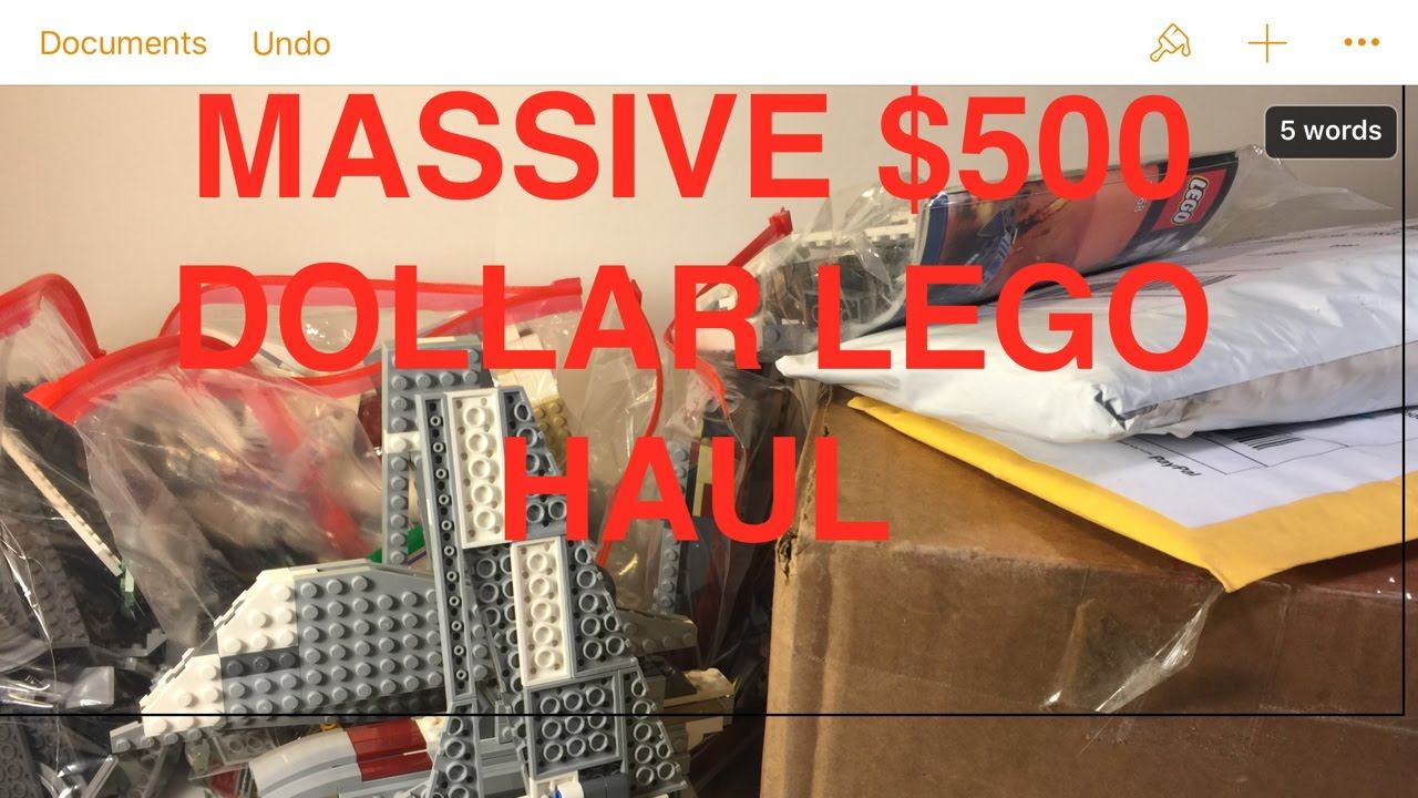 INSANE LEGO STAR WARS $500 DOLLAR HAUL!!!!!!! смотреть онлайн
