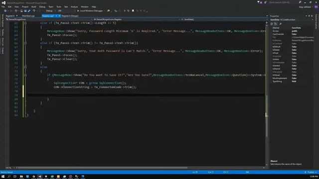 C++ tutorial for beginners user registration form with unral engine style (Add New User Part-02)