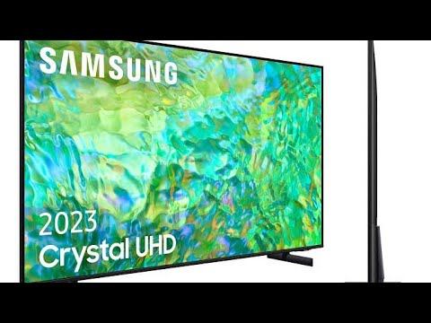 Samsung CU8000 2023 crystal UHD 55" UNBOXING смотреть онлайн