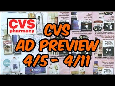 CVS AD PREVIEW 4/5 - 4/11 смотреть онлайн