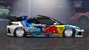 Богатенький тюнинг для любителя скорости! Acura NSX - pixel car racer. #2