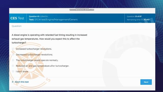 Ces test 6.0.16 STCW   Engine Management Generic ответы answers