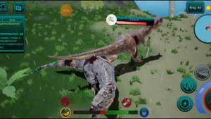 Гига против Рекса в The Cursed isle