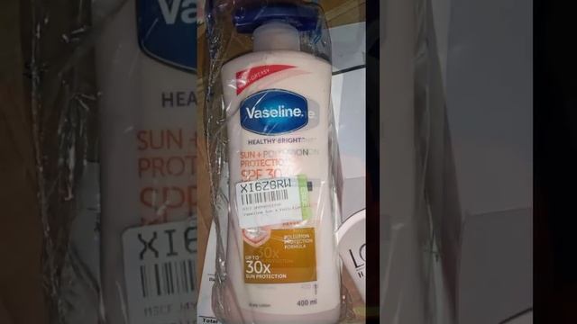 Vaseline Healthy Bright Sun + Pollution Protection Body Lotion SPF 30 смотреть онлайн