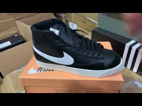 ЗИМНИЕ КРОССОВКИ NIKE BLAZER MID ЦВЕТ ЧЕРНЫЙ Артикул 32892