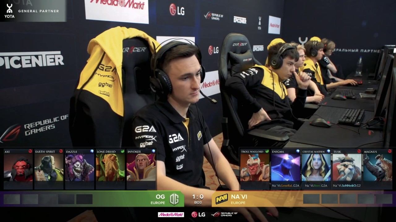 DOTA 2 | ЭПИЧНЫЙ МАТЧ | EPICENTER NaVI vs OG