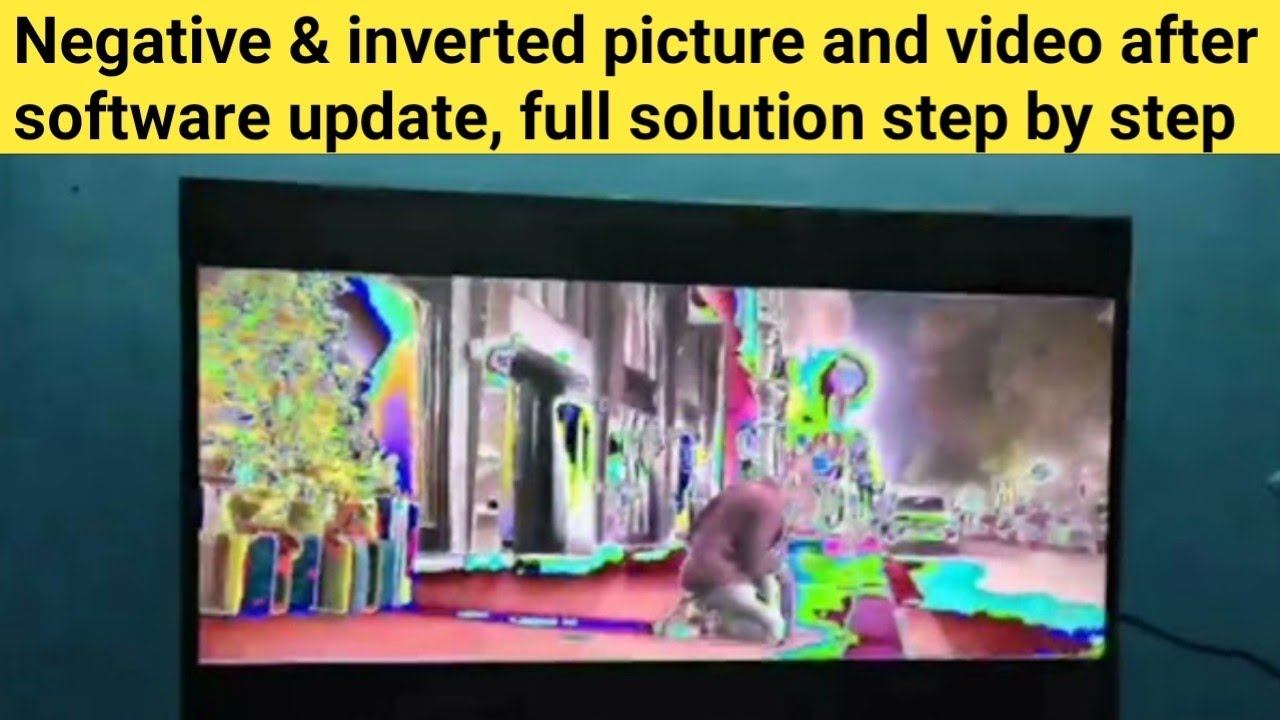 blaupunkt / kodak / thomson smart tv eyewear negative and inverted picture solution |software updat смотреть онлайн