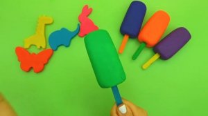 Мультик-видео для малышей. Пластилин, учим цвета