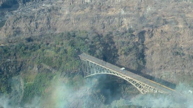 Водопад Виктория. Полет на вертолете