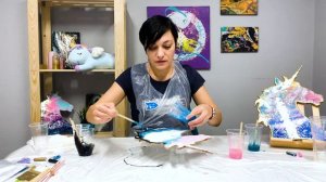 Resin art. Единорог