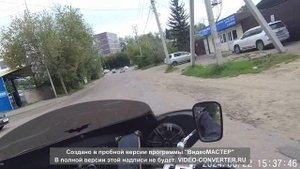 на мотоцикле на Байкал