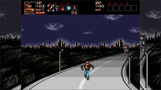 Contra: the Hard Corps (j), Fang, no damage, путь 1-3 (secret). Прохождение (walkthrough)