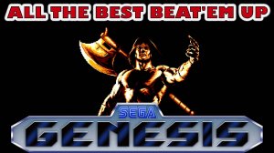 THE BEST BEAT'EM UP SEGA MEGA DRIVE/GENESIS