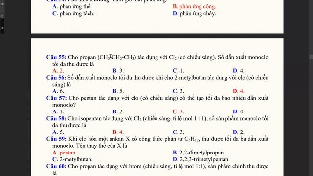 H11: [VIDEO 46] HD TRẮC NGHIỆM LÍ THUYẾT HDC смотреть онлайн