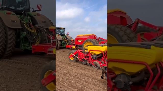 Vaderstad Tempo planting sugar beet