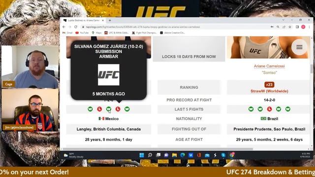 UFC 274 I Olivieira battles Gaethje I Rose looks to avenge loss to Esparza смотреть онлайн