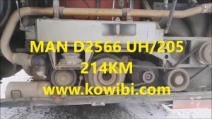 MAN D2566 214KM ENGINE MOTOR SILNIK двигатель for sale