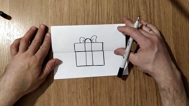 Как нарисовать открытку на День Рождения / Урок Рисования / Making a birthday card / Drawing Lesson смотреть онлайн