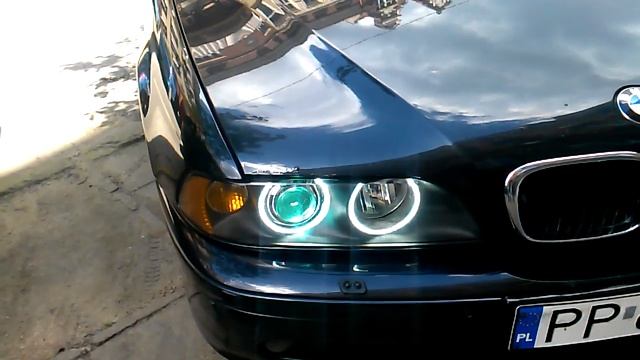 BMW e39 - przeróbka na Bi-Xenon смотреть онлайн