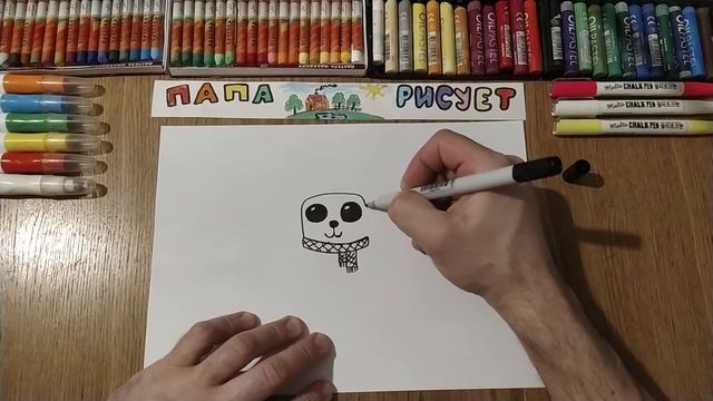 Как нарисовать мишку / Урок Рисования / How to draw a Teddy bear / Drawing Lesson смотреть онлайн
