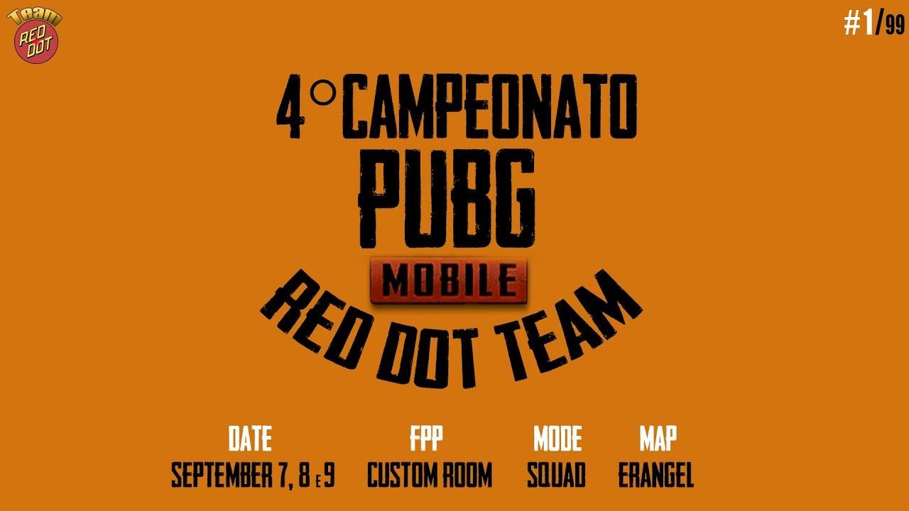 4° Campeonato de PUBG Mobile Oficial Red Dot Team! смотреть онлайн