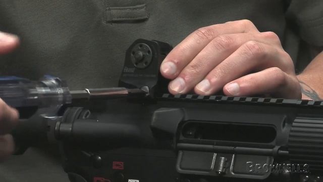 Brownells - Daniel Defense AR-15/M16 Fixed Backup Front and Rear Sight
