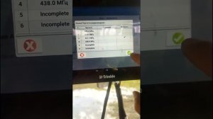 Настройка частот приема РТК поправок RTCM3 на GFX 750 Trimble c радио модема Ag820