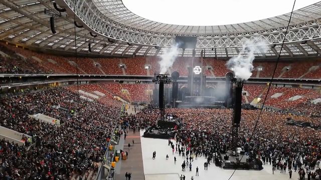 RAMMSTEIN 2019 МОСКВА ЛУЖНИКИ