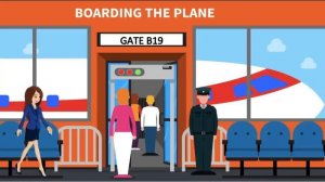 Airport Conversation in English 🛩    Learn through conversation