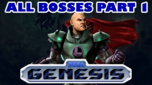 ALL BOSSES OF SEGA GENESIS PLATFORMERS | MEGA DRIVE PART 1