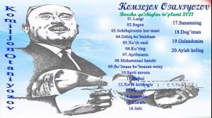 👆🏻👆🏻Komiljon Otaniyozov Eng yaxshi qo'shiqlar | Комилжон Отаниёзов Кўшиклар канотида