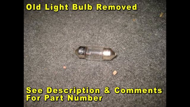 2005 To 2010 Honda Odyssey How To Change Cargo Area Light Bulb With Part Number смотреть онлайн