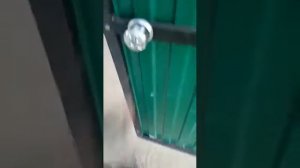 Скрыты замок для калитки