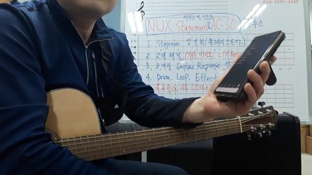 드디어 왔다!! Nux AC-60 스테이지맨 Ⅱ 60W 통기타 버스킹 앰프 смотреть онлайн