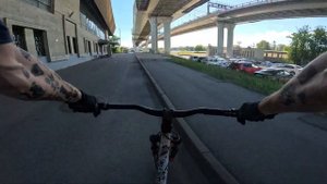 Катаюсь по городу с GoPro: Легка катка вдоль Невы