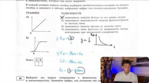 Установите соответствие между графиками, представленными на рисунках и зависимостями, которые - №